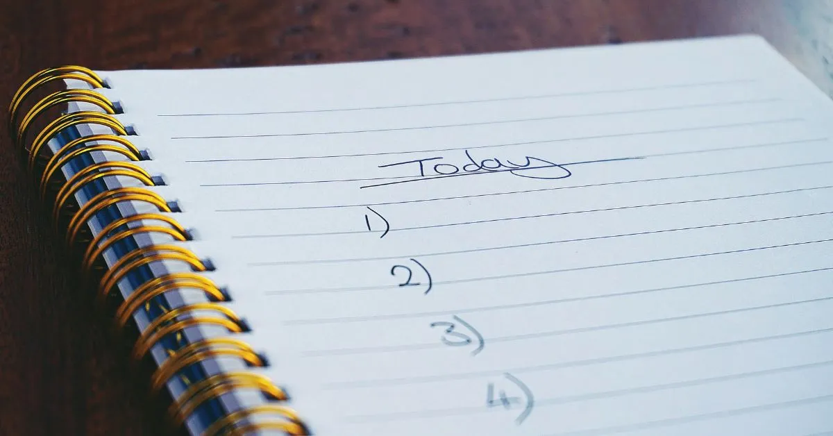 Image of a to-do list